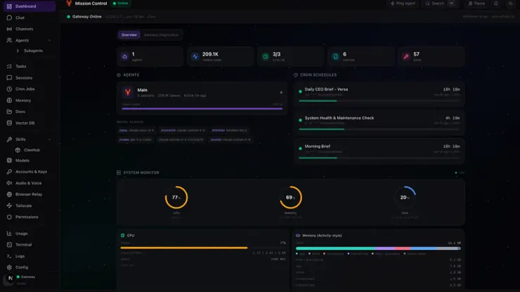 openclaw mission control